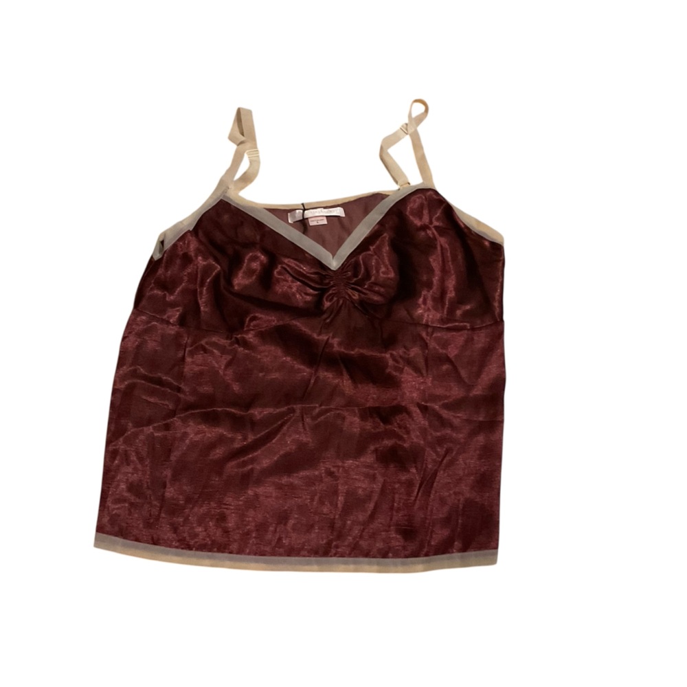 Victoria's Secret Brown and Tan Fitted Camisole Top